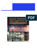 Small Business Management: Launching & Growing Entrepreneurial Ventures 18Th Edition by Justin G. Longenecker (Ebook PDF