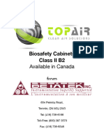 Biosafety Cabinets Class II b2