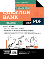 HSC XI - Chemistry Question Bank