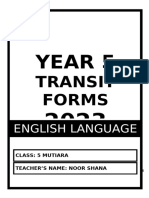 Year 5 Transit Forms