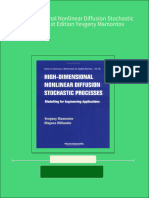 Download ebooks file High Dimensional Nonlinear Diffusion Stochastic Processes 1st Edition Yevgeny Mamontov all chapters