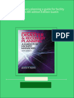 [Ebooks PDF] download Disaster recovery planning a guide for facility managers 6th edition Edition Gustin full chapters