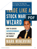 Mark Minervini Market Wizar Part 1