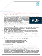 Nationalism in India Revision Notes