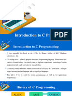 Introduction To C Programming