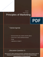 Principles of Marketing Tutorial 5