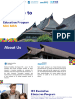 Mini Mba Booklet - Itb Eep