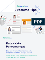 Ebook CV Resume & Tips