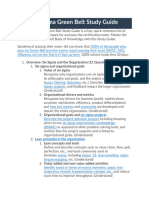 ASQ Six Sigma Green Belt Study Guide