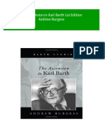 Ebooks File The Ascension in Karl Barth 1st Edition Andrew Burgess All Chapters