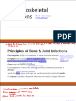 Osteomyelitis and Septic Arthritis