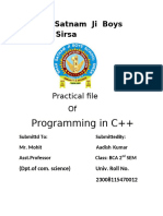 C++ File For Print Out