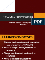 NSTP1 HIV and Family Planning