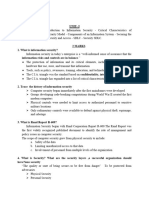 Ism Notes Information System Management