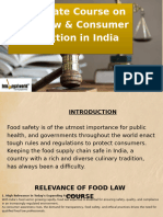 Food Law Course Module 1 - Ilw