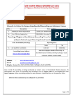 Paramedical Masters Stray Round Counselling Brochure 24.09.2024