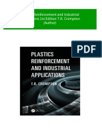 Full download Plastics Reinforcement and Industrial Applications 1st Edition T.R. Crompton (Author) pdf docx