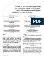 Comparative Evaluation of Microcrack Formation by K Files Using Mechanical Technique with Help of Reciprocating Contra-Angle Handpiece and Manual  Technique: An Invitro Study