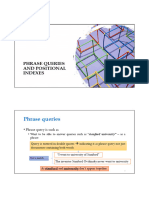 7 Phrase Queries and Positional Indexes