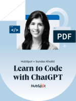 HubSpot - Learn To Code With ChatGPT Ft. Sundas Khalid