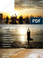 Green Minimal Essence of Yoga Presentation