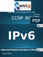 CCNP ROUTE - IPv6