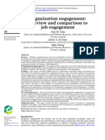 Saks Et Al 2021 - Org Engagement Vs Job Engagement