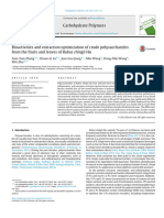 Bioactivities and Extraction Optimization of Crude Polysaccharides 2015