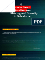 Scenario Based Questions On - Sharing and Security - in SF