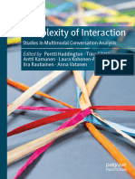 Complexity of Interaction - Studies in Multimodal Conversation Analysis