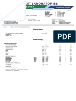 Biochemistry: Full Blood Count