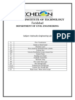 Hydraulics Engineering