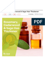 Hair Thickener With Rosemary, Cedarwood & Sage - Dr. AXE