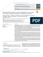 The Photosynthetic Response of Spectral Chlorophyll Fluorescence Differs Across Species and Light Environments in A Boreal Forest Ecosystem