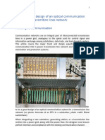 Hints For Good Design of An Optical Communication Systems For Transmition Lines Network