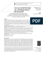 Perspectives On Retail Format Innovation Retail Theory and Practice