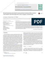 3d-Printed Porous Electrodes For Advanced Electrochemical Flow Reactors A Ni Stainless Steel Electrode and Its Mass Transport Characteristics