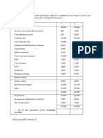 Numericals and Caselets - DCF