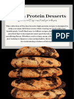 Top 5 High Protein Desserts