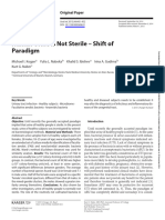 Human Urine Is Not Sterile - Shift of Paradigm: Urologia