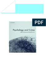 Instant Access To Psychology and Crime Second Edition Aidan Sammons Ebook Full Chapters