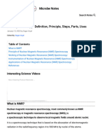 NMR Spectros