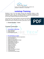 WsCube Tech Bootstrap Training