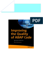 Improving The Quality of ABAP Code: Striving For Perfection 1st Edition Paul David Hardy All Chapters Instant Download