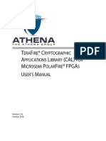 Microchip PolarFire PolarFireSoC Terafire Crypto Applications Library User Guide