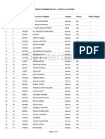 Cadre allocation