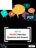 Top 75 SAP BTP Interview Questions and Answers 1733208140