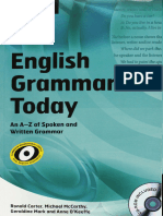 English Grammar Today With CD ROM an a Z