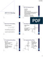 Lecture 2.4: FET DC Biasing & Combination Networks