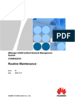 Huawei Routine Maintenance - (V100R002C01 - 05)